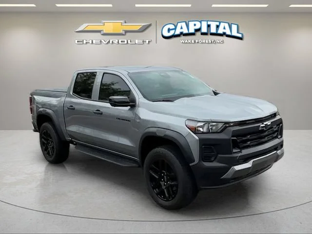 Used 2024 Sterling Gray Metallic Chevrolet Trail Boss image 7