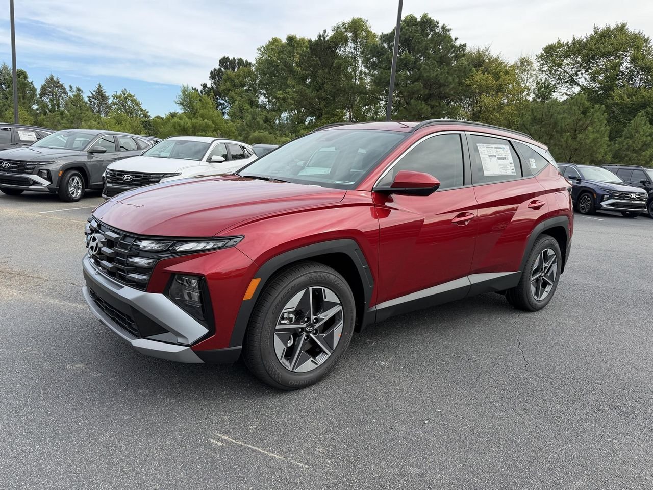 New 2026 Ultimate Red Hyundai SEL FWD image 2