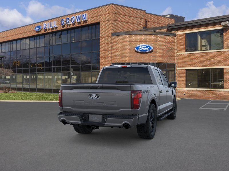 New 2026 Carbonized Gray Metallic Ford XLT image 8