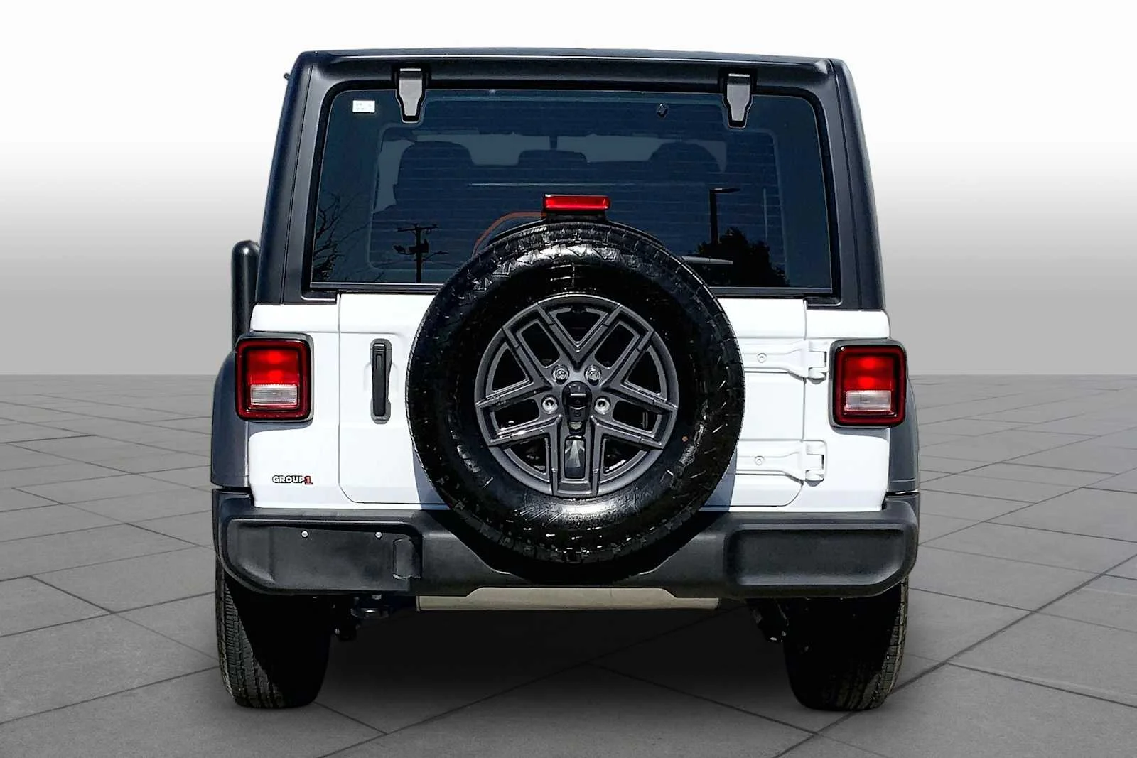 Used 2026 Bright White Clearcoat Jeep Sport image 5