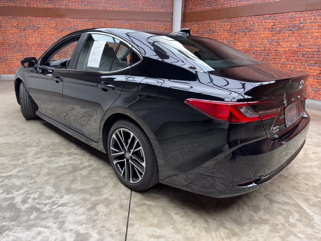 Certified Used 2025 Midnight Black Metallic Toyota XLE image 2