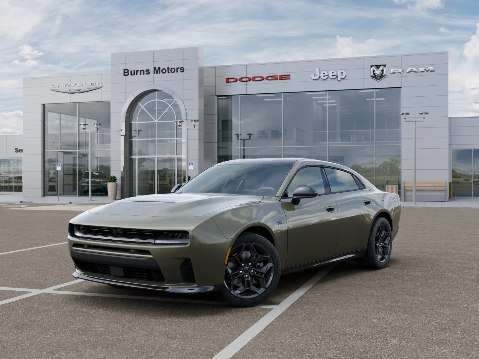 New 2026 Green Machine Dodge R/T Blacktop image 1