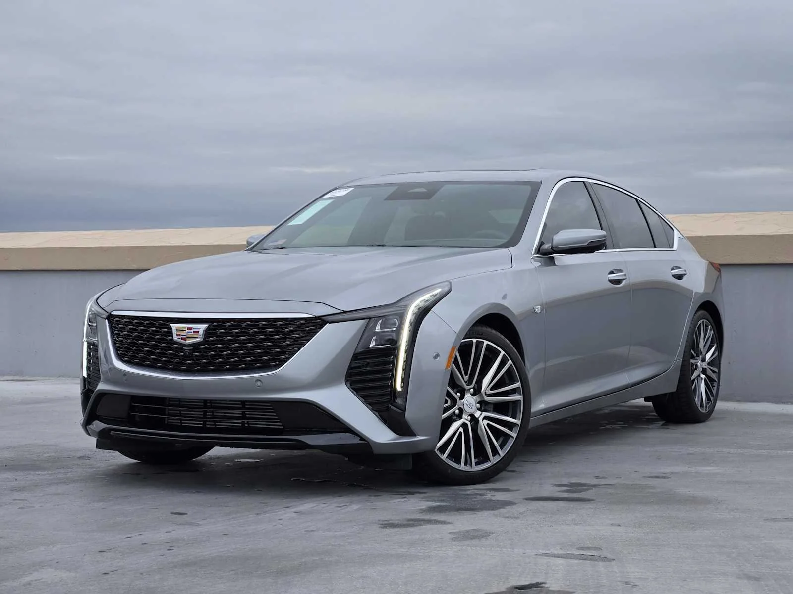 New 2026 Argent Silver Metallic Cadillac Premium Luxury image 1