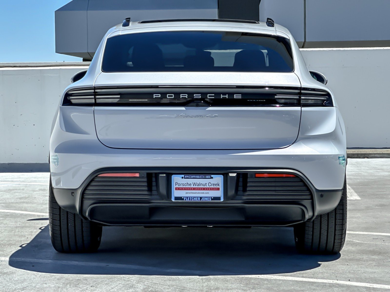 Used 2025 Ice Grey Metallic Porsche Electric 4S image 7