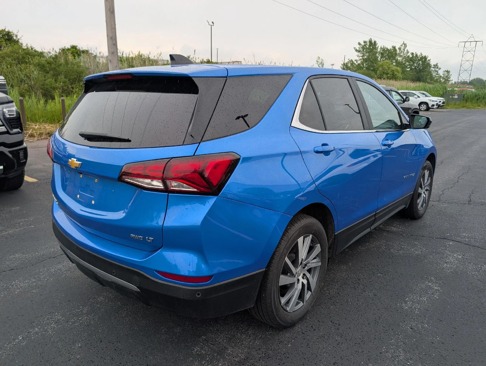 Used 2024 Riptide Blue Metallic Chevrolet LT image 8
