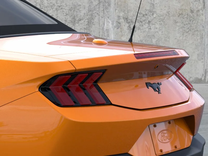 New 2026 Orange Fury Metallic Tri-coat Ford EcoBoost® Convertible image 22