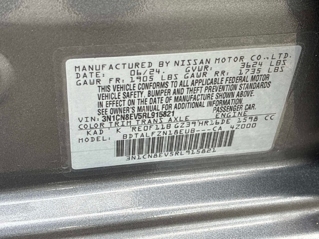 Used 2024 Gray Nissan 1.6 SV image 21