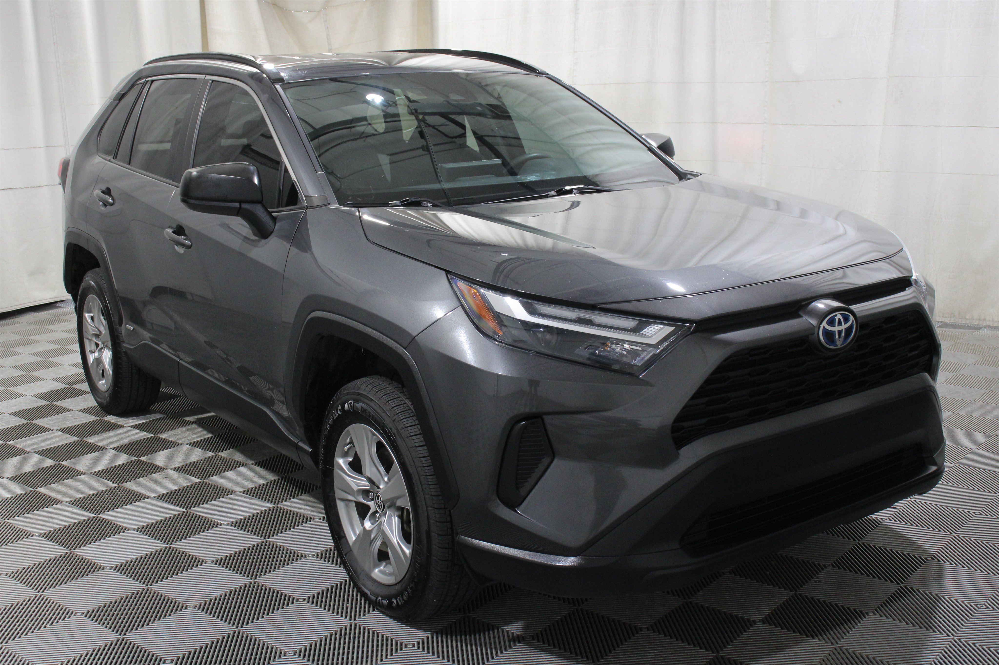 Used 2024 Magnetic Gray Metallic Toyota Hybrid LE image 30