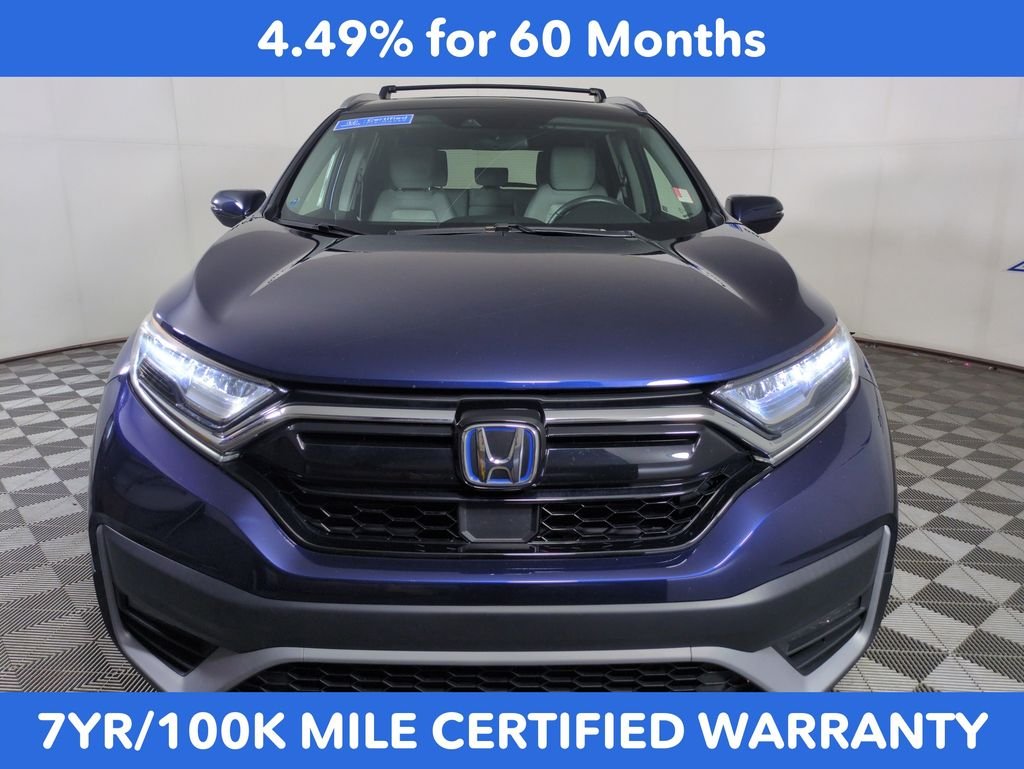 Certified Used 2022 Obsidian Blue Pearl Honda EX image 8