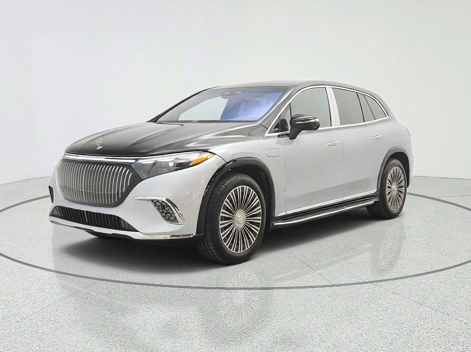 Certified Used 2024 Obsidian Black/Cirrus Silver Mercedes-Benz Maybach EQS 680 4MATIC® SUV image 1