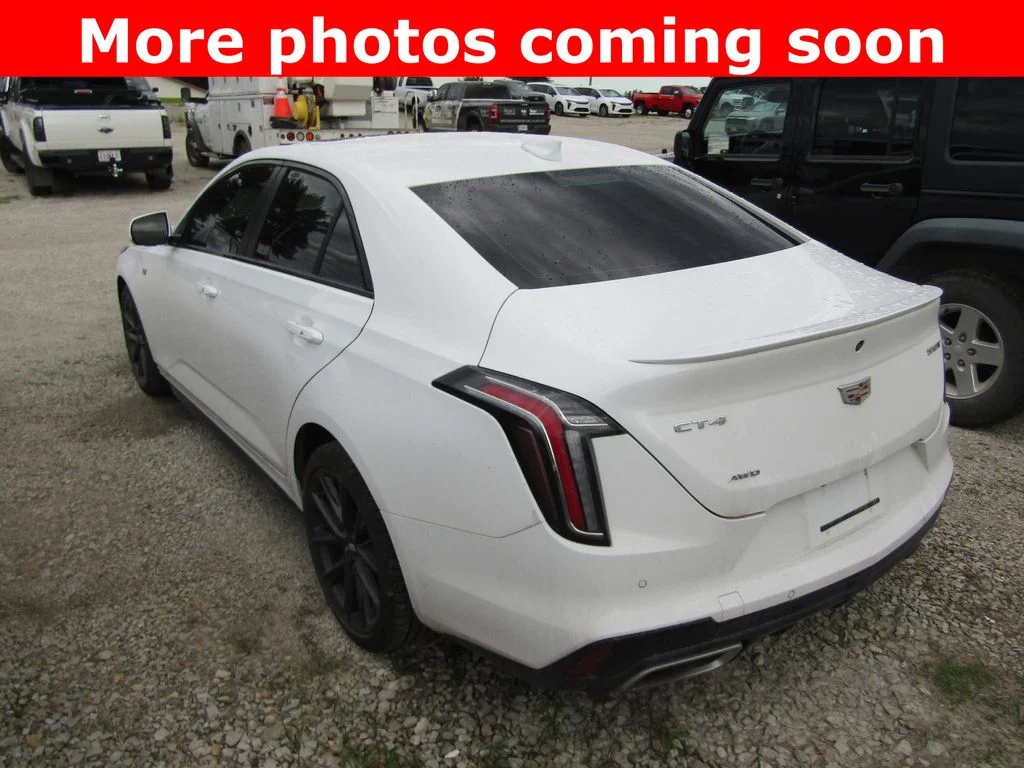 Used 2024 Summit White Cadillac Sport image 3