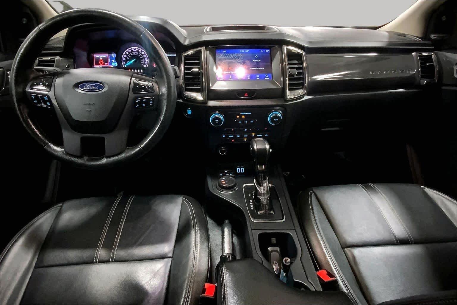 Used 2022 Shadow Black Ford LARIAT image 16