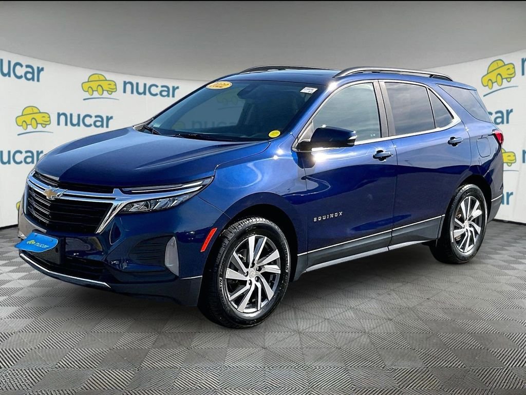 Used 2022 Blue Chevrolet LT image 3