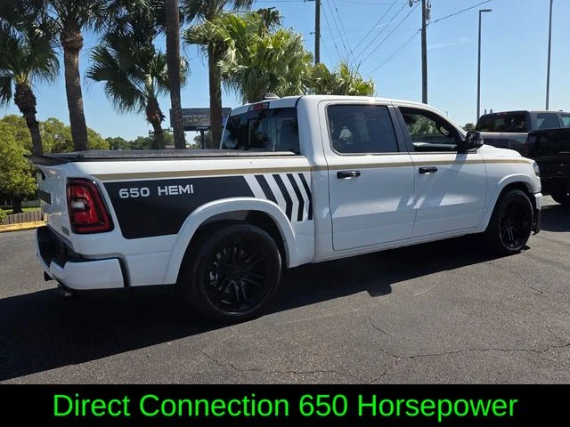 New 2026 Bright White Clear-Coat Exterior Paint RAM DC650 Hemi Supercharged image 7