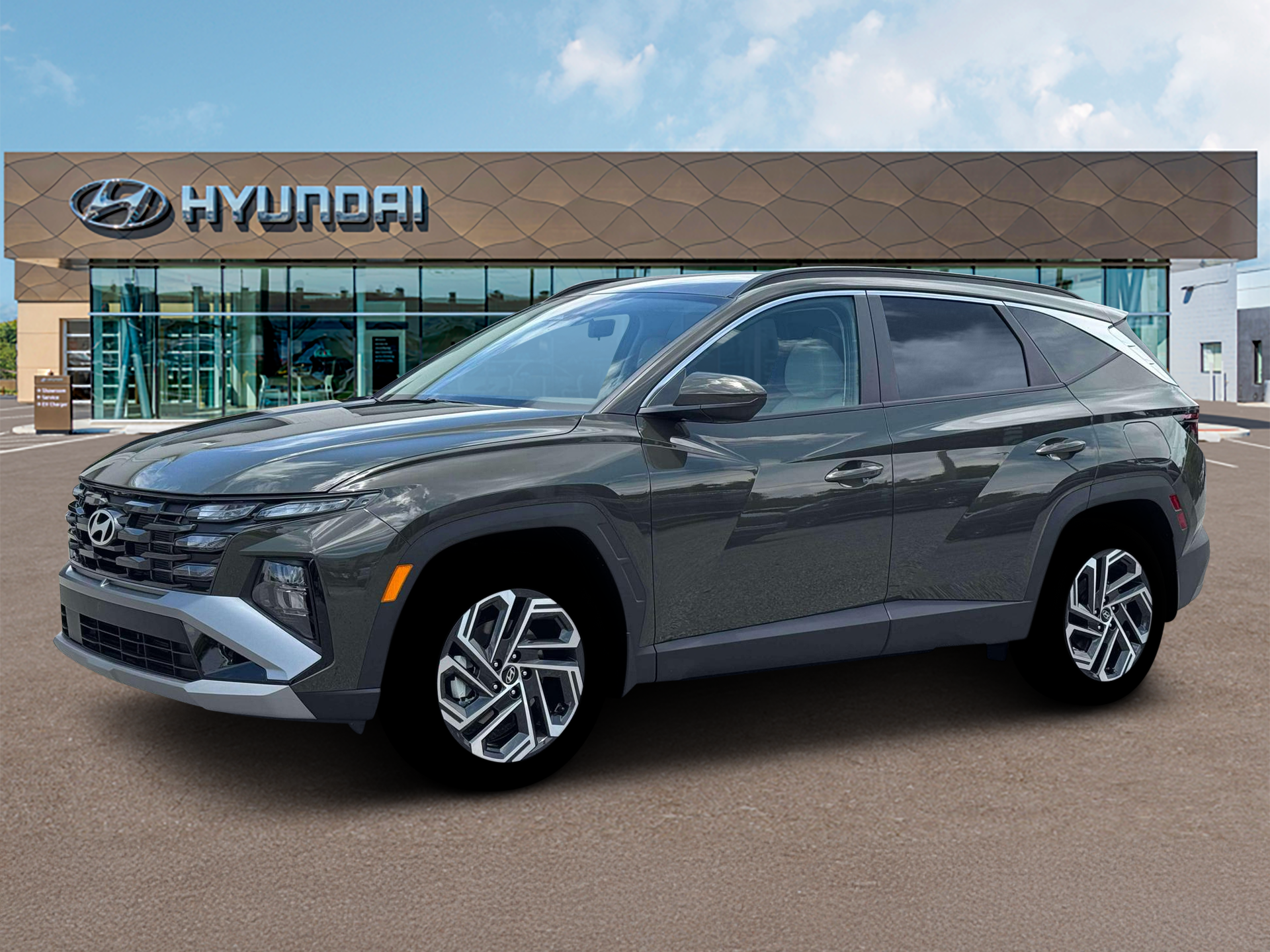 New 2026 Green Hyundai SEL Plus FWD image 2