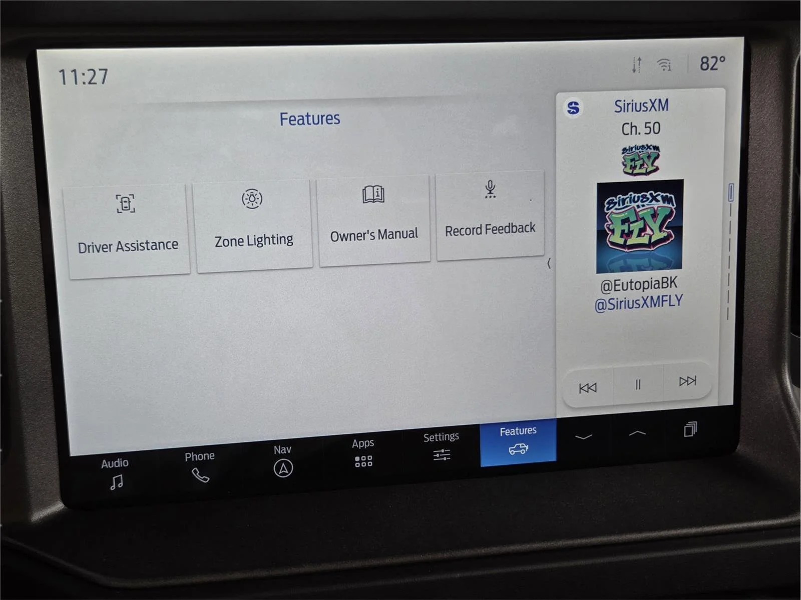 Used 2025 Shadow Black Ford Badlands image 13