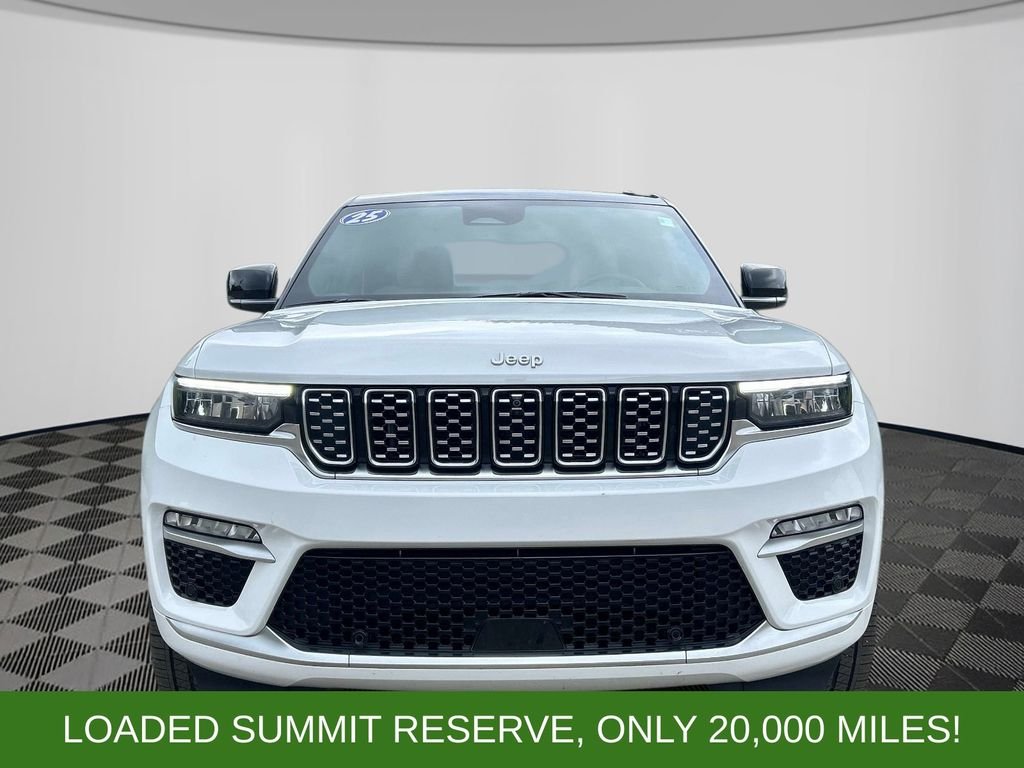 Used 2025 White Jeep Summit Reserve image 8