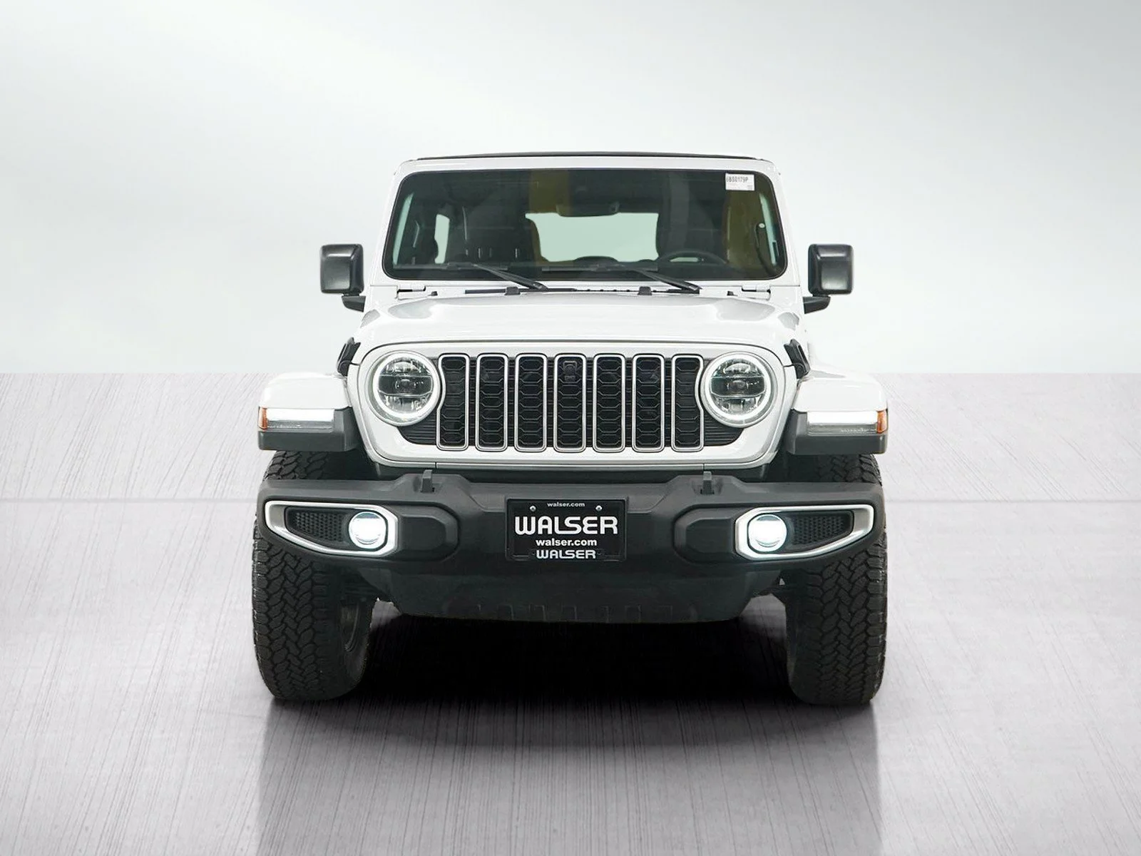 Used 2024 Bright White Clearcoat Jeep Sahara image 8