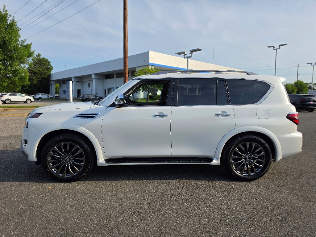 Used 2023 Aspen White TriCoat Nissan Platinum image 22