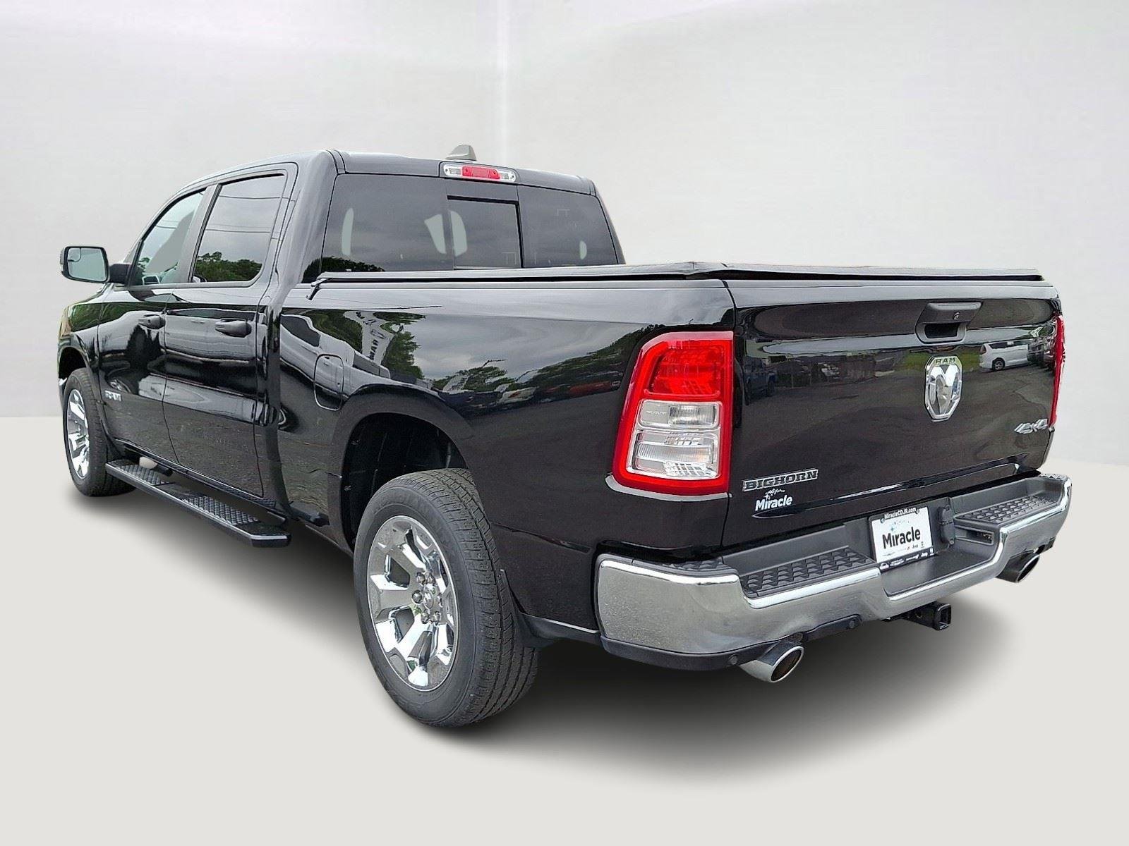 Used 2023 Diamond Black Crystal Pearlcoat Ram Big Horn image 5