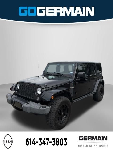 Used 2017 Black Jeep Unlimited Sport image 1