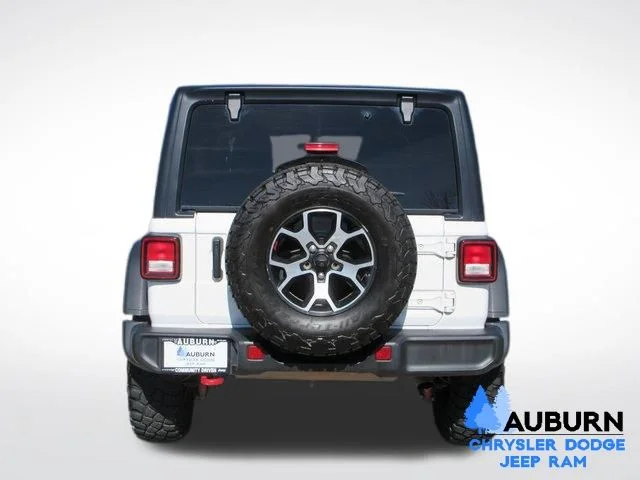 Used 2022 White Jeep Unlimited Rubicon image 6