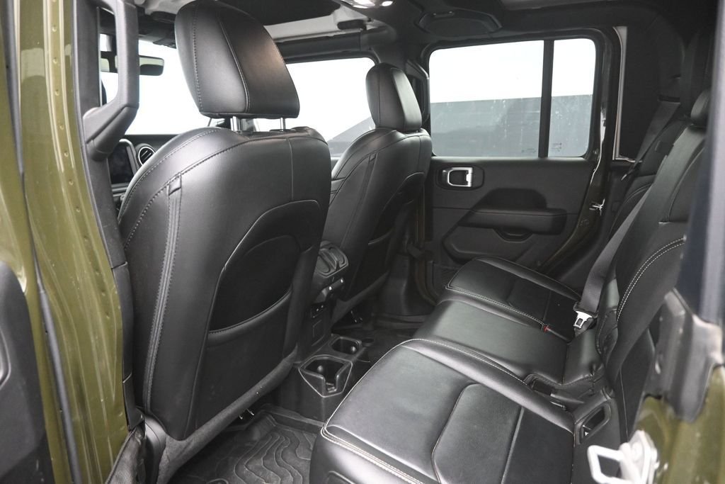 Used 2022 Green Jeep Overland image 2