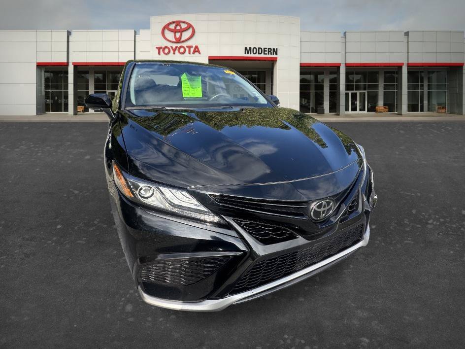 Used 2023 Midnight Black Metallic Toyota XSE image 5
