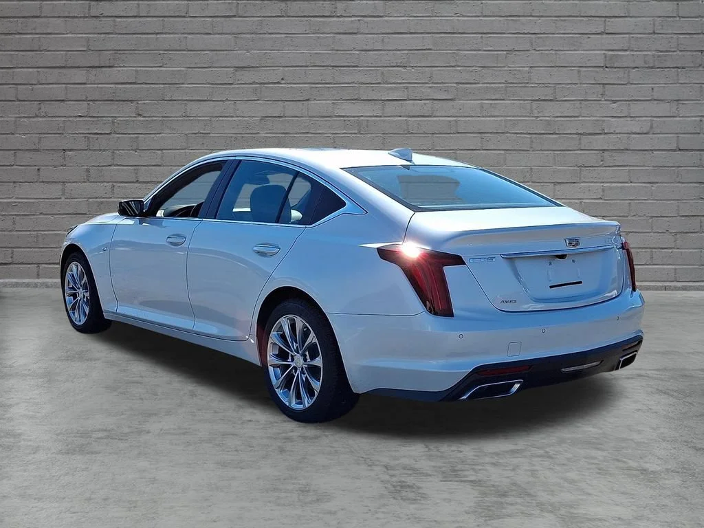 Used 2020 Crystal White Tricoat Cadillac Premium Luxury image 8