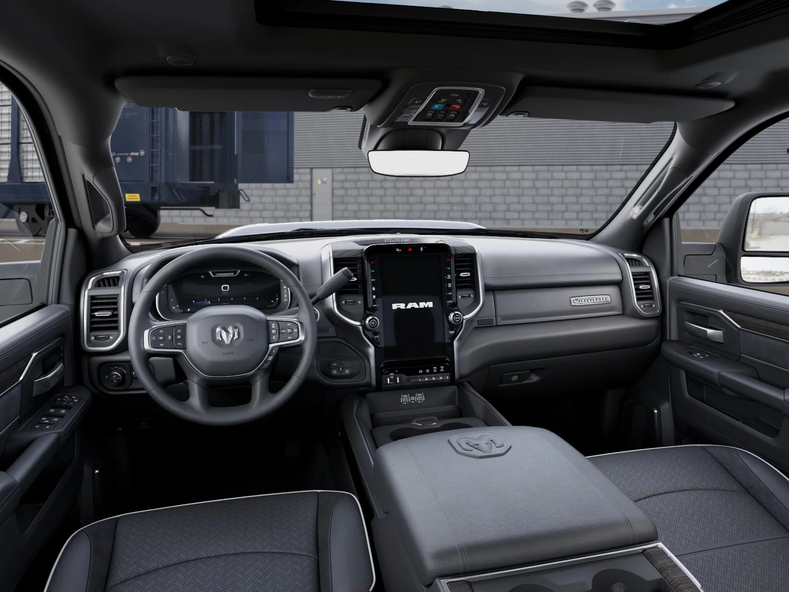 New 2027 Ceramic Gray Clear-Coat Exterior Paint RAM LARAMIE image 8