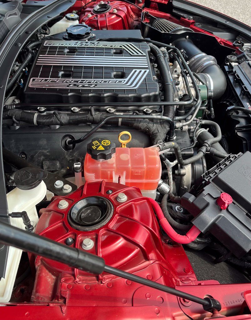 Used 2020 GARNET RED TINTCOAT Chevrolet ZL1 image 9