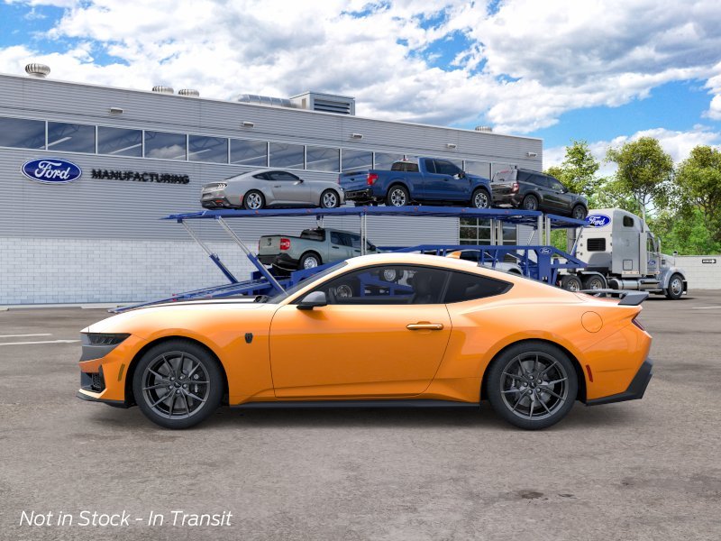 New 2026 Orange Fury Metallic Tri-coat Ford Dark Horse® image 3