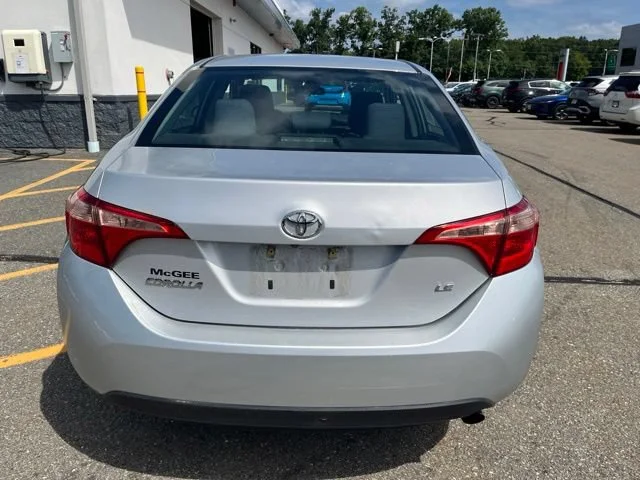 Used 2018 Classic Silver Metallic Toyota LE image 4
