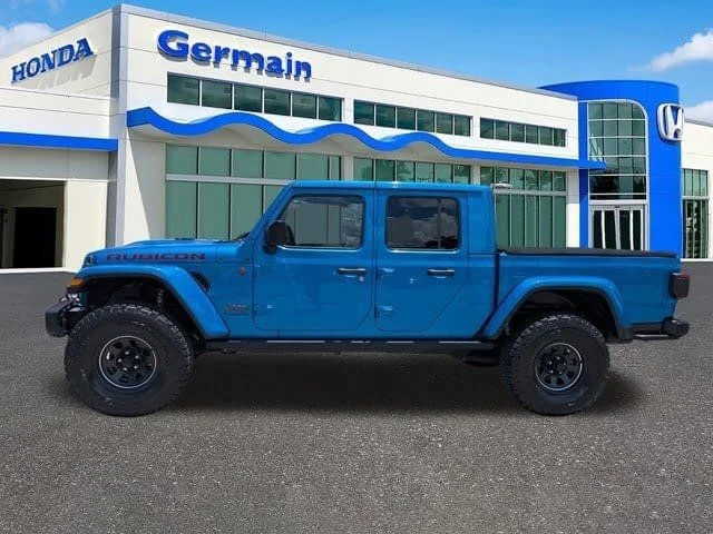 Used 2020 Hydro Blue Pearlcoat Jeep Rubicon image 8
