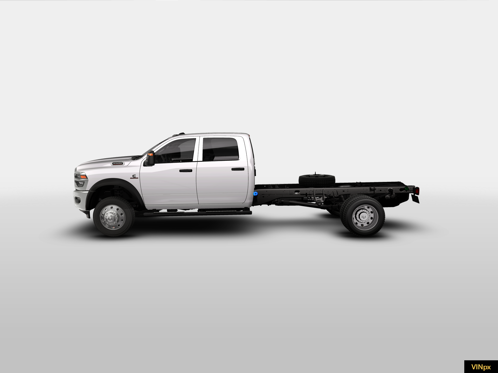 New 2026 Bright White Clear-Coat Exterior Paint RAM TRADESMAN image 3