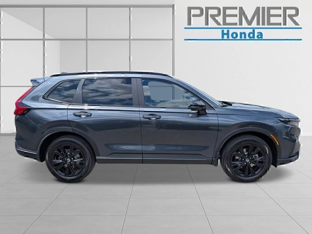 New 2026 Meteorite Gray Metallic Honda AWD Sport Touring Hybrid image 6