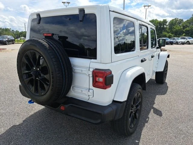 Used 2024 White Jeep Sahara 4xe image 5
