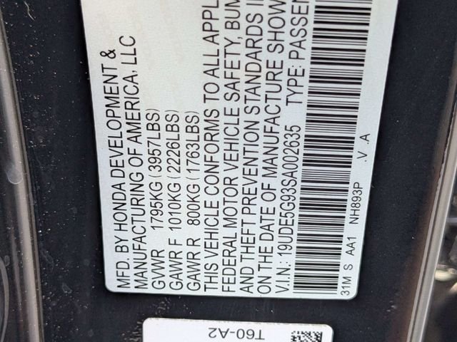 Used 2025 Majestic Black Pearl Acura TYPE S image 19