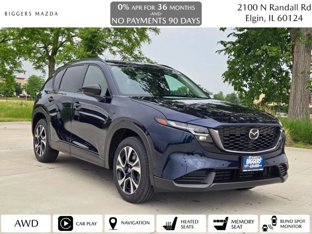 New 2026 Navy Blue Mica Mazda 2.5 S Preferred AWD image 1