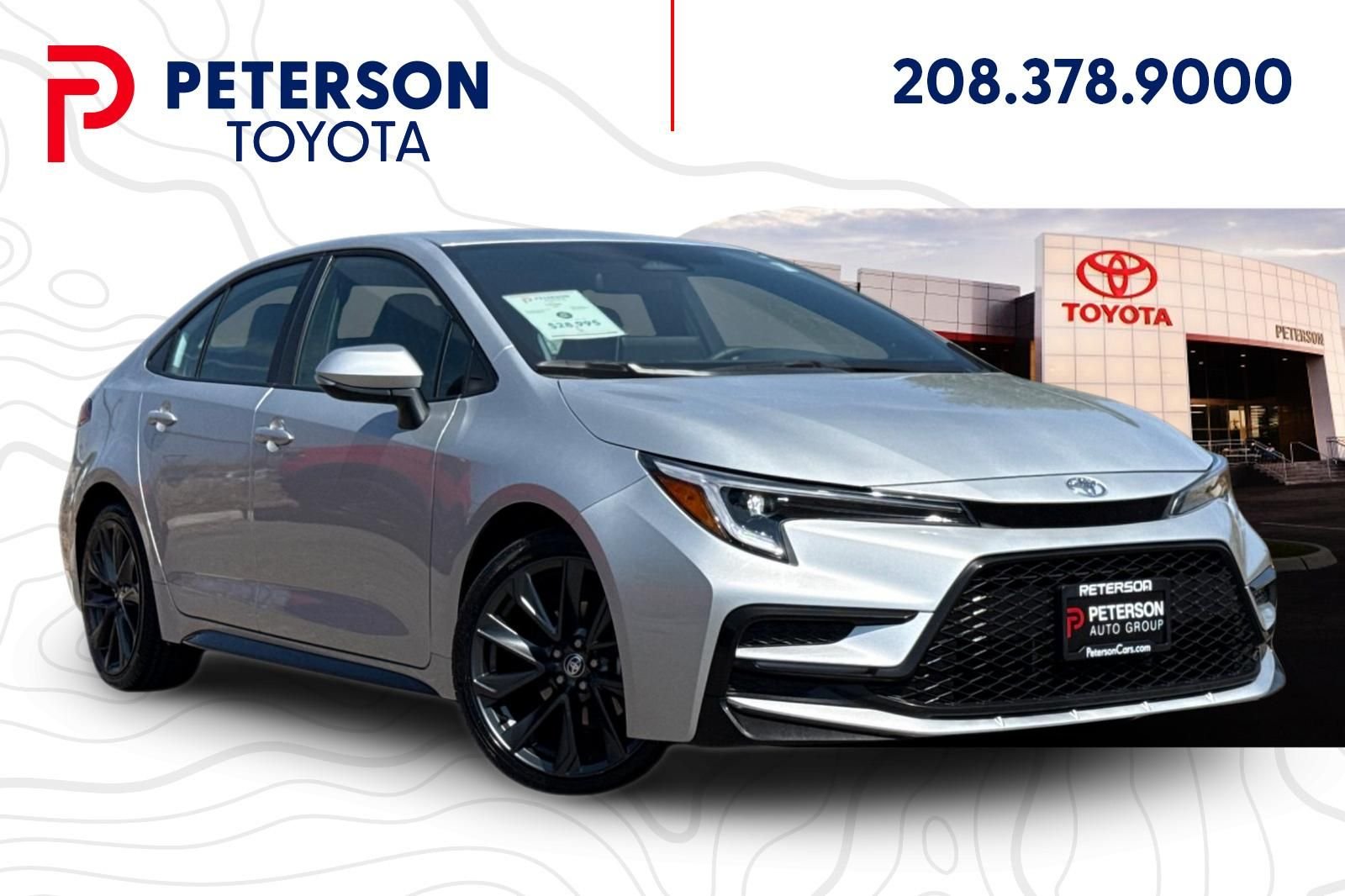Used 2025 Silver Toyota XSE image 1