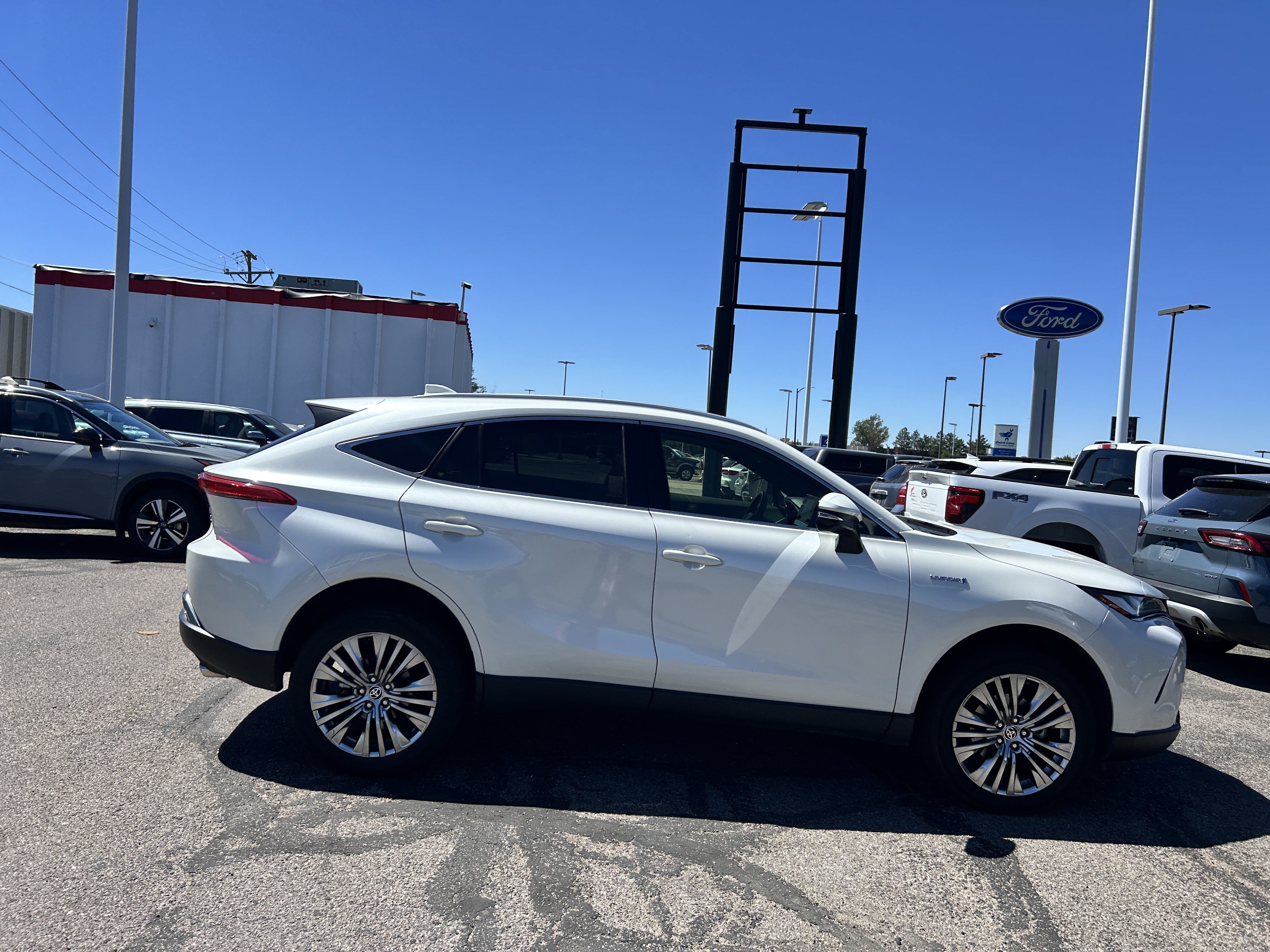 Used 2021 Blizzard Pearl Toyota LE image 6