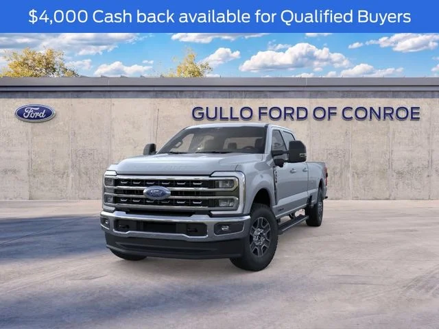 New 2026 Glacier Gray Metallic Tri-Coat Ford Lariat image 2
