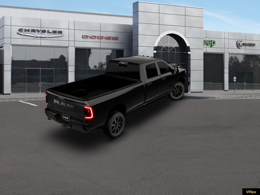 New 2026 Diamond Black Crystal Pearl-Coat Exterior Paint RAM Laramie image 6