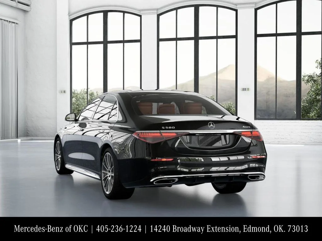 New 2026 Obsidian Black Metallic Mercedes-Benz S 580 image 27