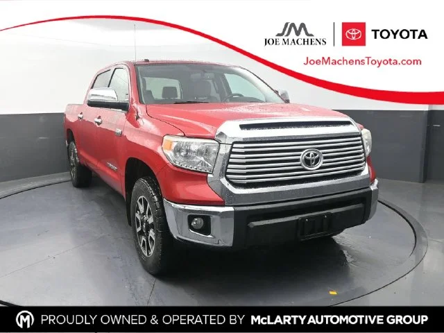 Used 2017 Red Toyota Limited image 1