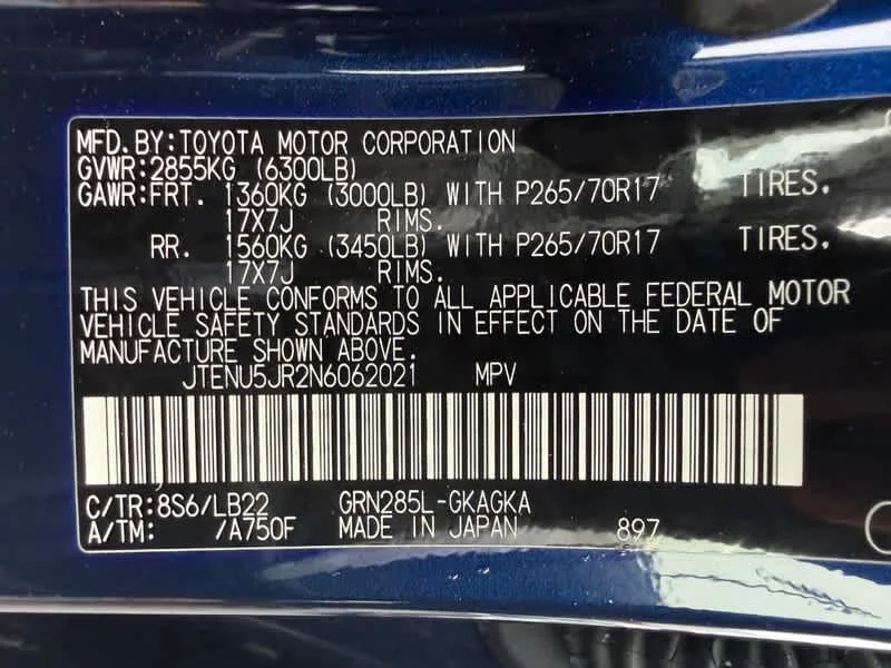 Used 2022 Nautical Blue Metallic Toyota SR5 Premium image 27