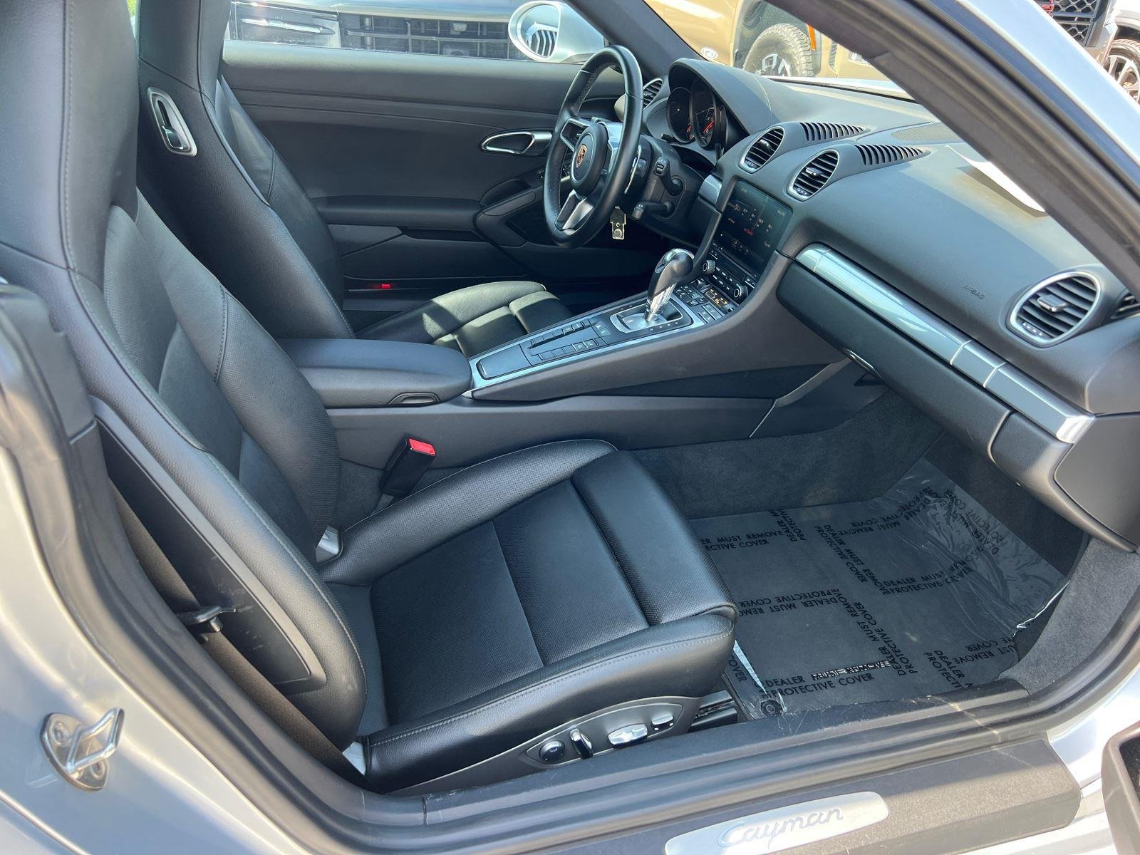 Used 2018 Rhodium Silver Metallic Porsche 718 Cayman image 13