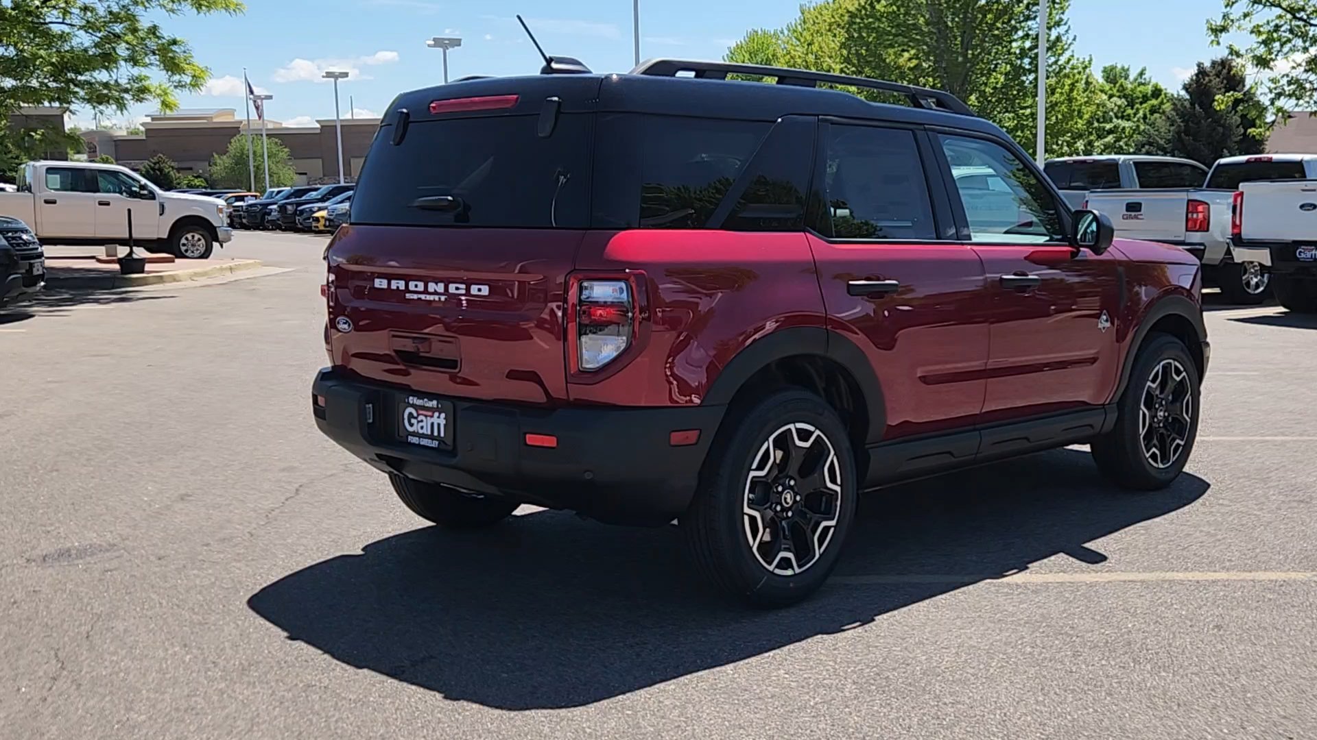 New 2026 Ruby Red Metallic Tinted Clearcoat Ford Outer Banks image 14
