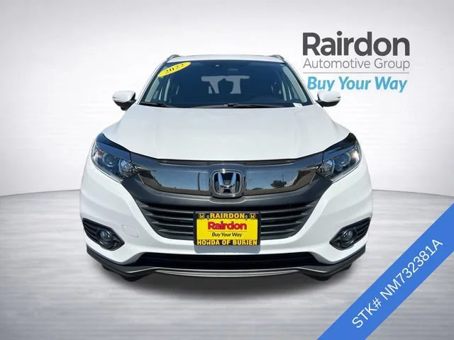 Used 2022 Platinum White Pearl Honda EX image 2