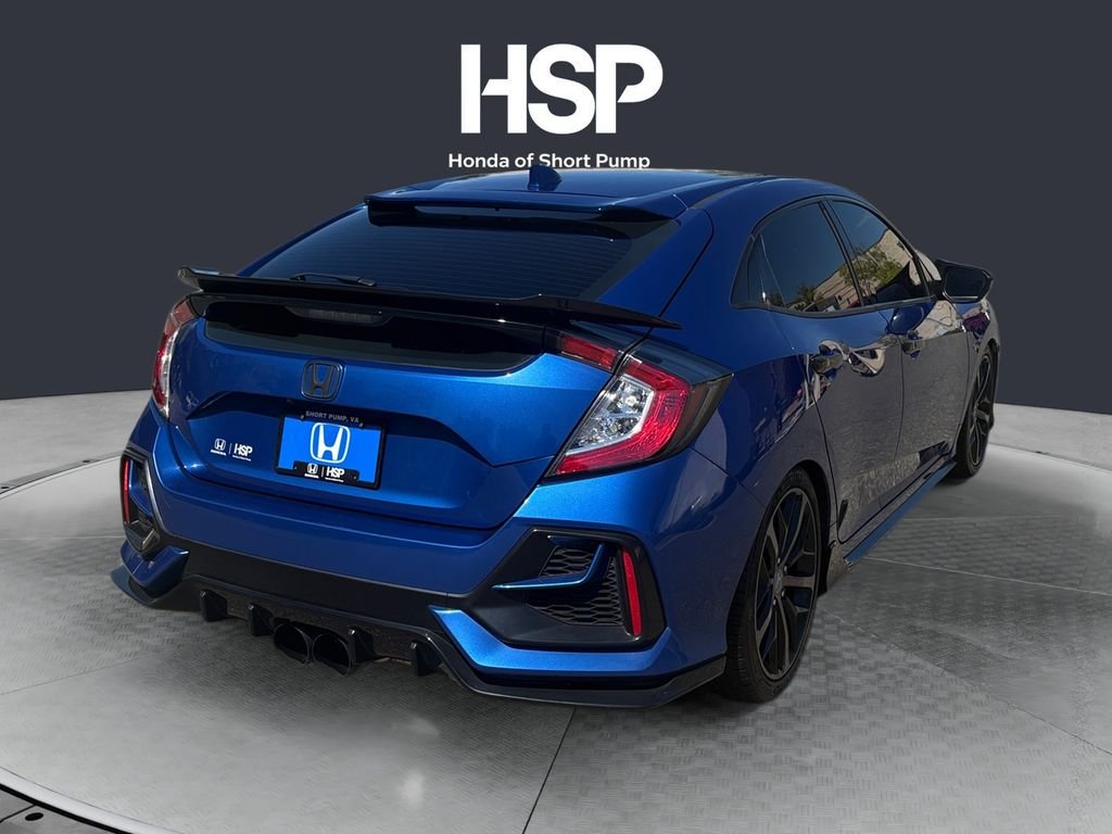 Used 2020 Aegean Blue Metallic Honda Sport image 5